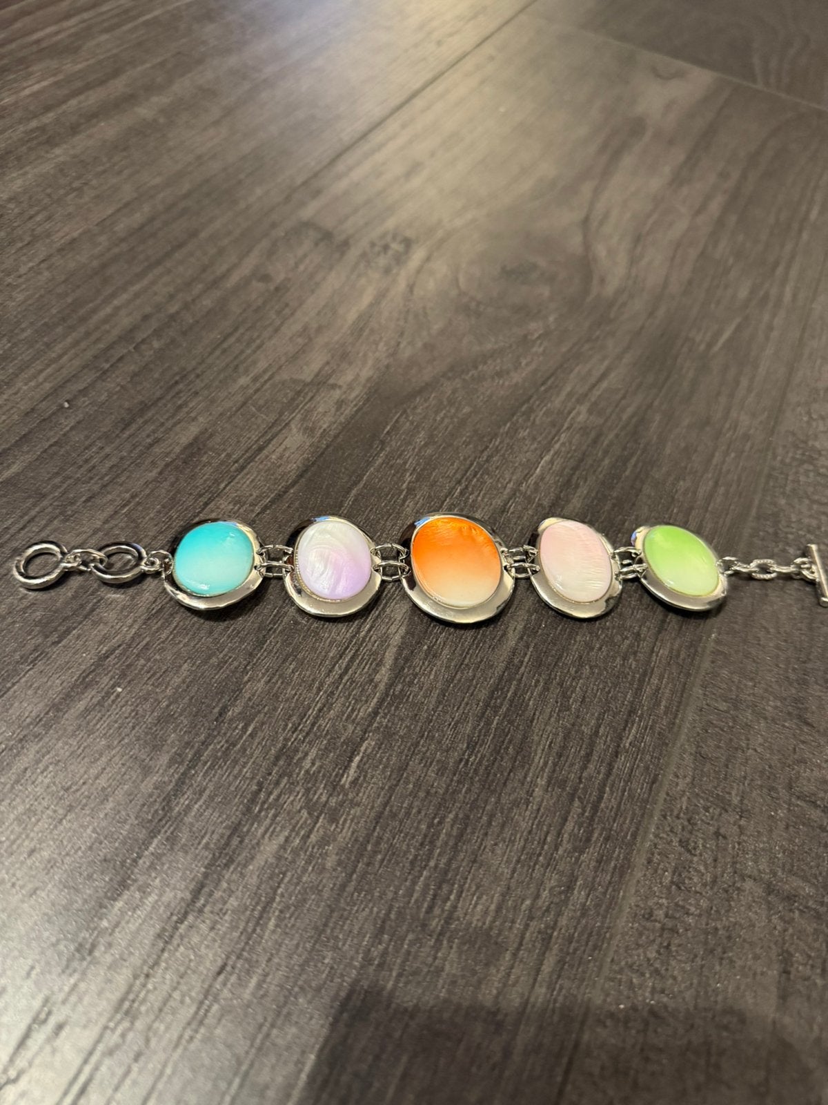 Partij 6 stuks mooie luxe multi collor armbanden A1/2, Ophalen of Verzenden, Nieuw, Overige kleuren, Overige materialen