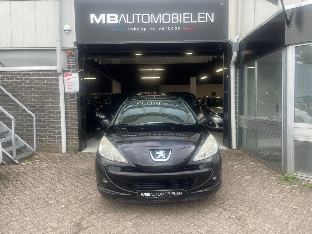 Peugeot 206 + 1.4 XS/zwart/airco/5 Deurs/APk!, Auto's, Voorwielaandrijving, 206+, 31 €/maand, 4 cilinders
