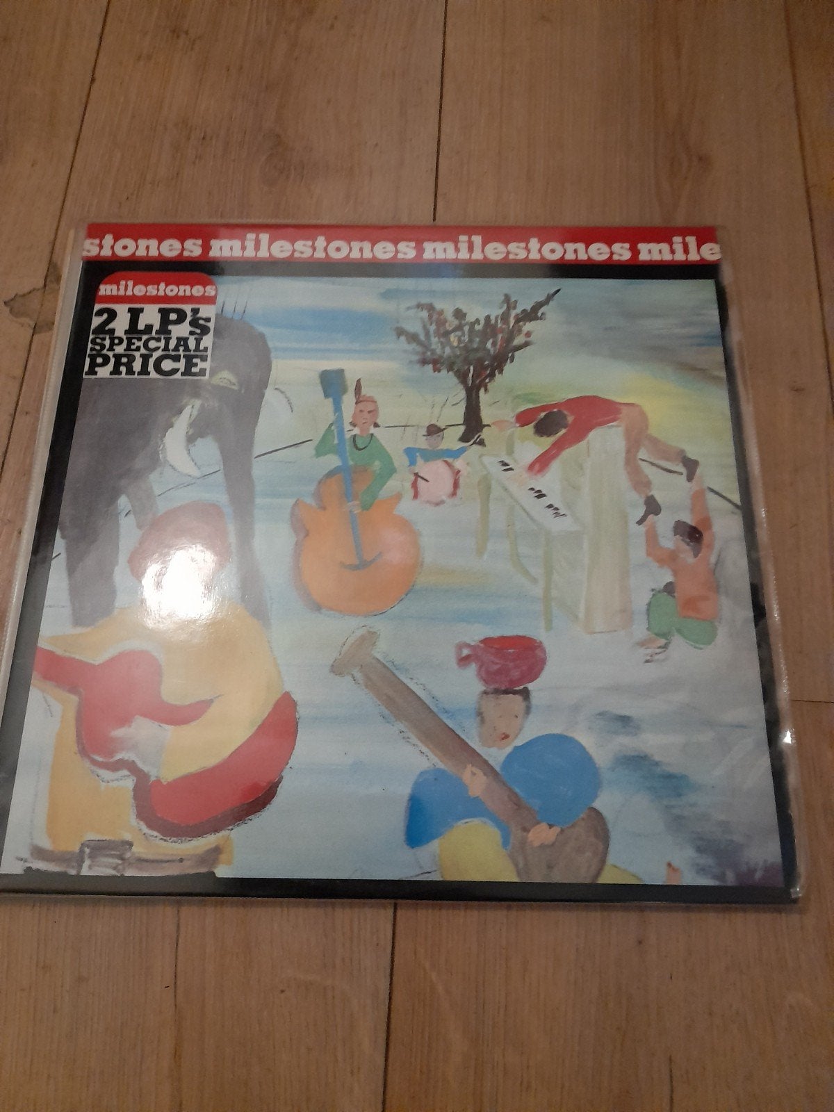 The band Milestones 2xlp, Verzenden, Zo goed als nieuw, Overige formaten, Poprock