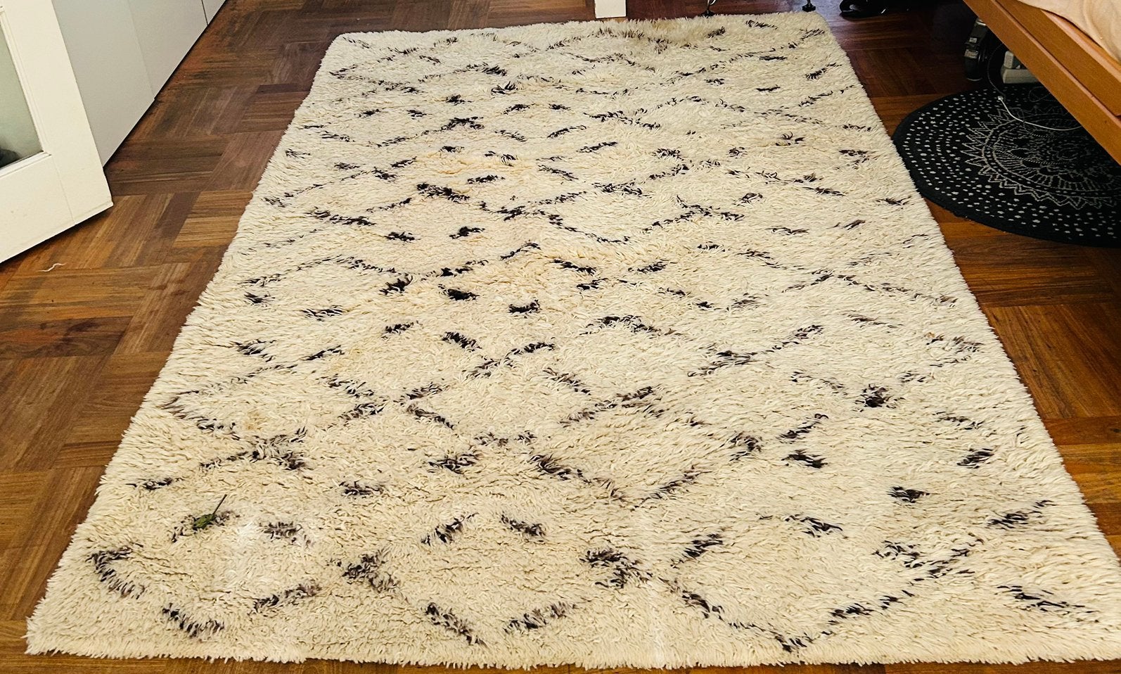 Mooi Safavieh vloertapijt 152 x 245 cm, Ophalen, Bruin, 150 tot 200 cm, 200 cm of meer