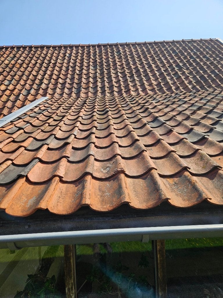 Oud hollandse dakpan, Doe-het-zelf en Verbouw, Dakpannen en Dakbedekking, Ophalen, Steen of Klei, Dakpannen, Rood