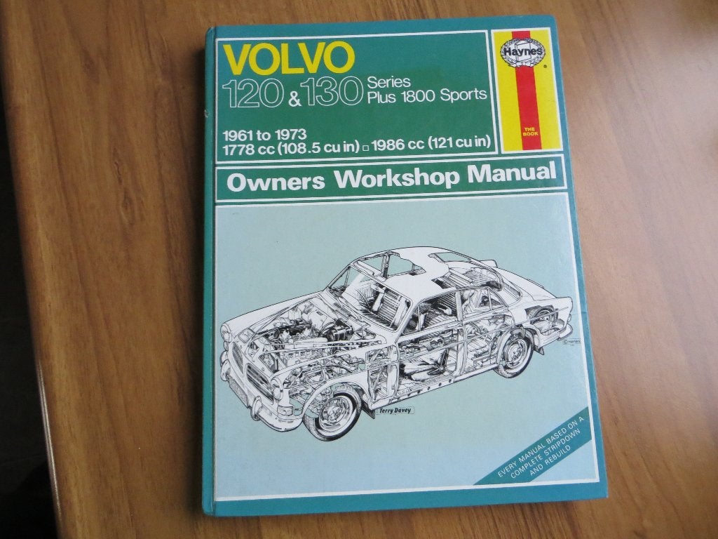 Haynes workshop manual vraagbaak Volvo 120, 130, 1800 '61-73, Auto diversen, Handleidingen en Instructieboekjes, Ophalen of Verzenden
