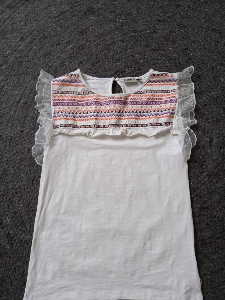 Like Flo top, Meisje, Ophalen of Verzenden, Zo goed als nieuw, Shirt of Longsleeve