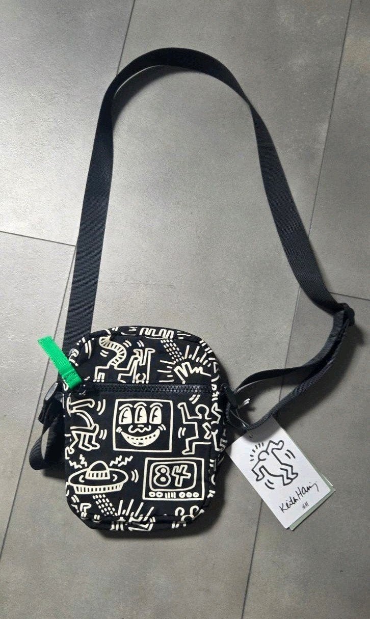 Handtasje Keith Haring, Sieraden, Tassen en Uiterlijk, Ophalen of Verzenden, Nieuw, Zwart, Overige merken