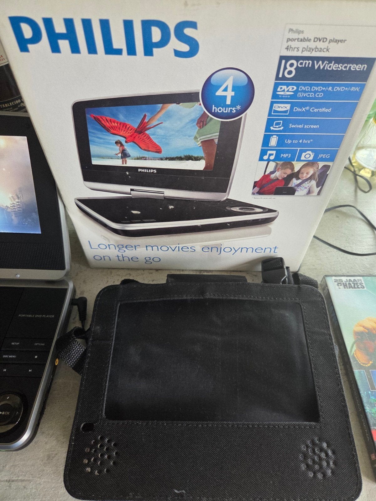 Philips PD7020 draagbare dvd speler, Ophalen of Verzenden, Zo goed als nieuw, Philips