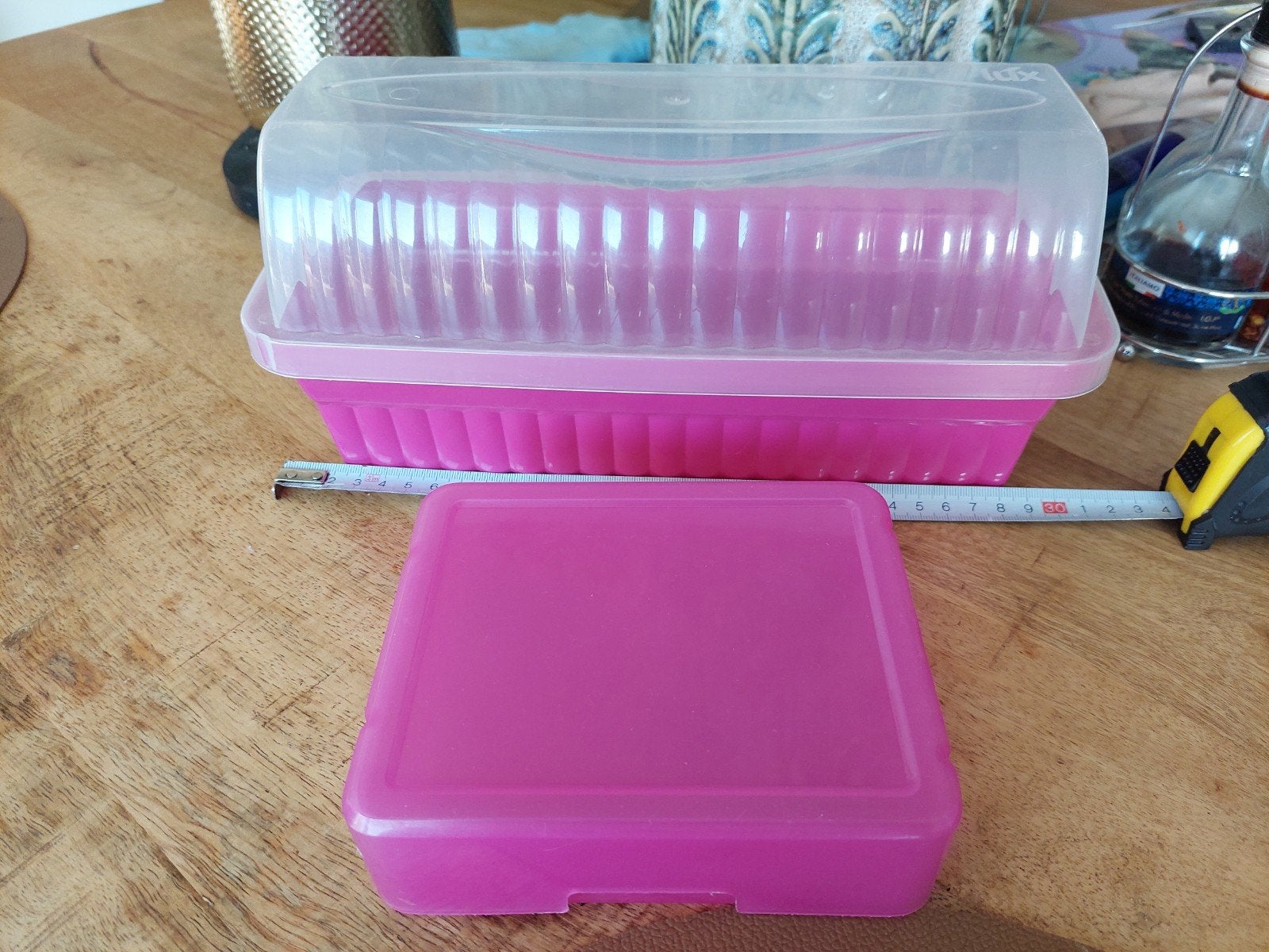 Rosti Mepal ontbijtkoekdoos en broodtrommel set, Kunststof, Nieuw, Ophalen of Verzenden, Roze