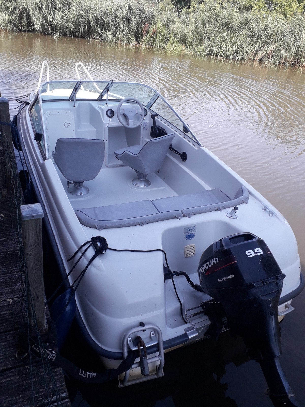 Askeladden 445 chaser, Ophalen, Zo goed als nieuw, Minder dan 70 pk, Buitenboordmotor