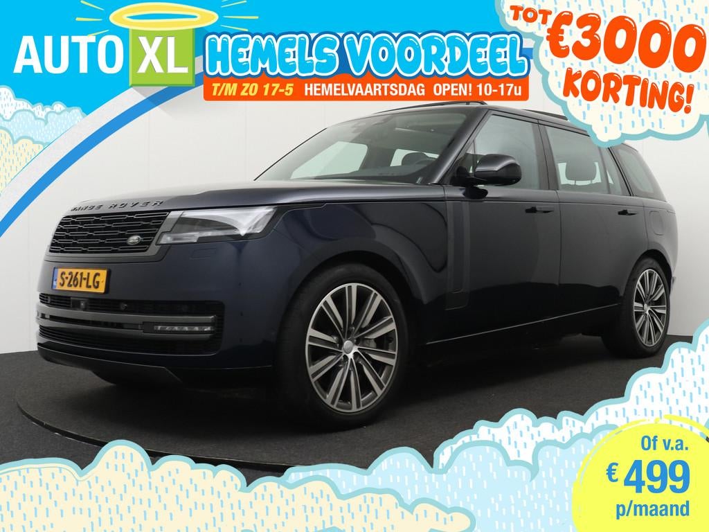 Land Rover Range Rover 3.0 P440e LWB HSE PHEV Pano-Dak Soft, Automaat, Gebruikt, Blauw, 2996 cc