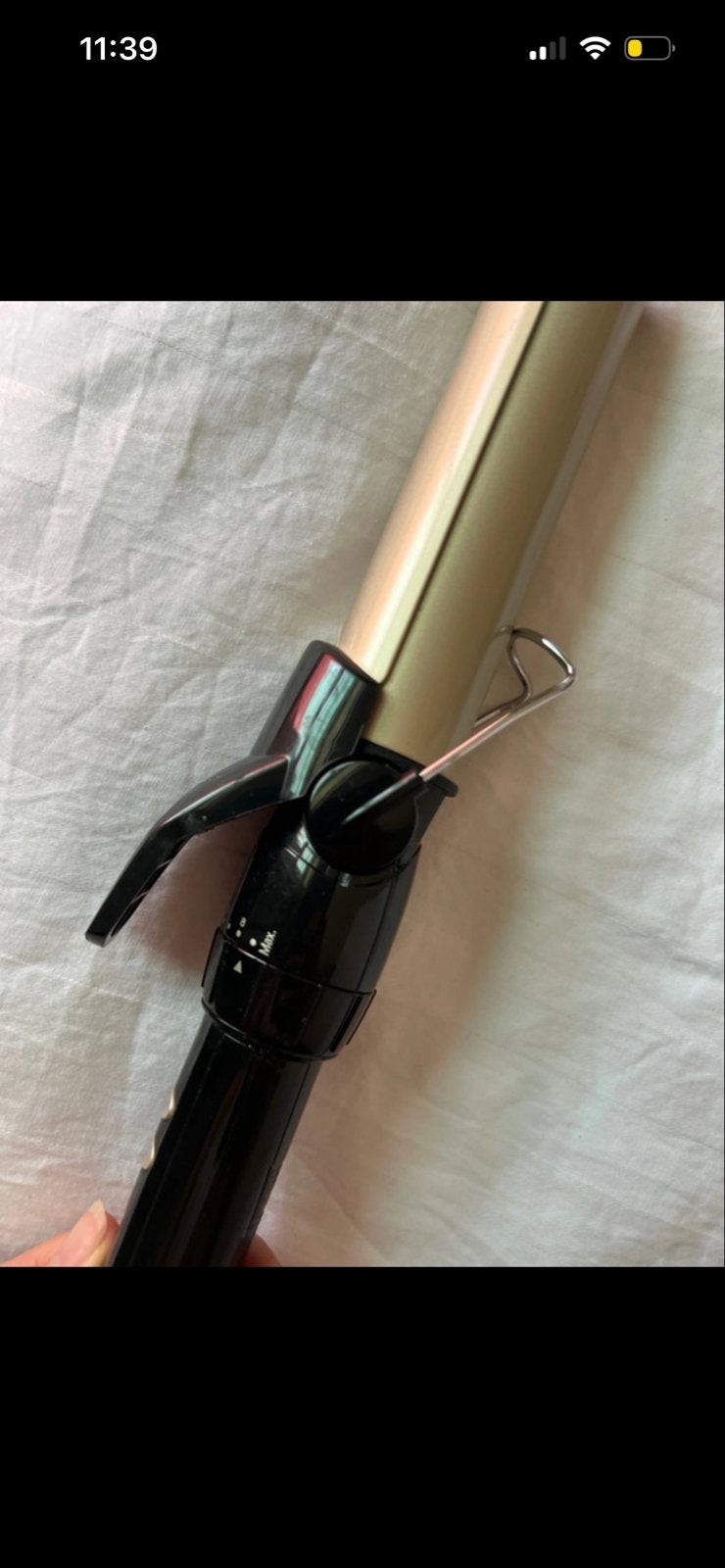Babyliss Krultang Ø32mm F57c 230v - Zo goed als nieuw, Ophalen of Verzenden, Zo goed als nieuw, Haarverzorging