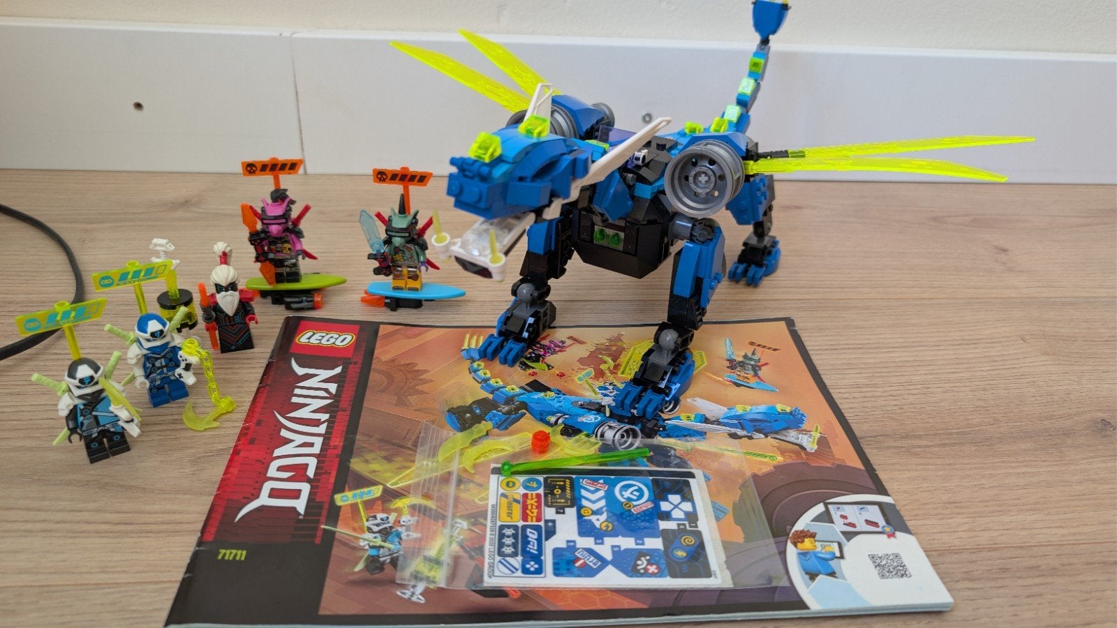 Lego Ninjago Jay's Cyber Draak 71711, Kinderen en Baby's, Speelgoed | Duplo en Lego, Compleet, Gebruikt, Lego, Ophalen of Verzenden
