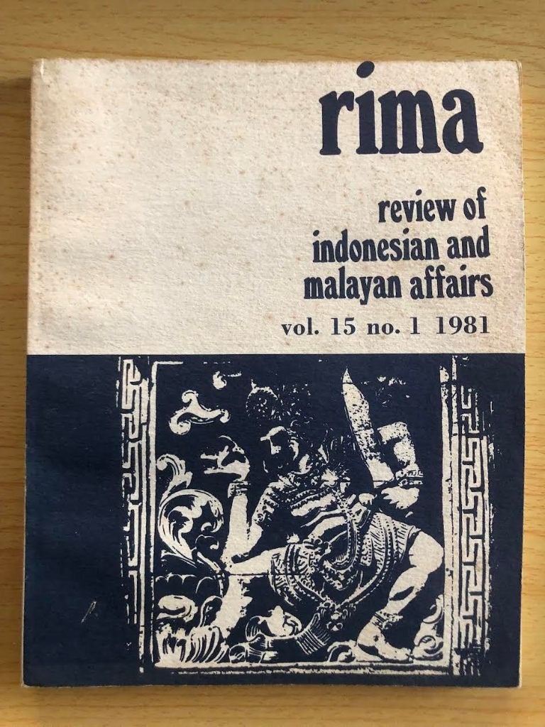 Review of Indonesian and Malayan Affairs, vol. 15 no. 1 1981, Ophalen of Verzenden, Gelezen, Diverse auteurs