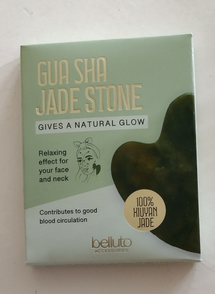 Guasha steen voor gezichtsmassage en doorbloeding, nieuw, Ophalen, Nieuw, Gehele gezicht, Overige typen