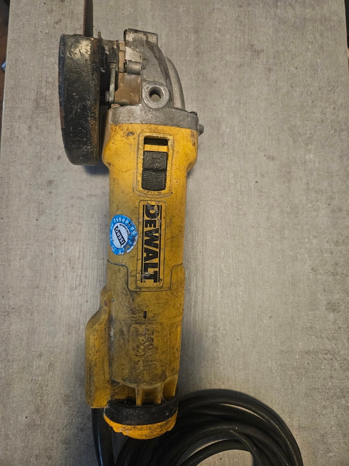 DeWalt DWE4237 Haakse Slijper Slijptol, Ophalen, Gebruikt, 1000 watt of meer, Haakse handslijpmachine