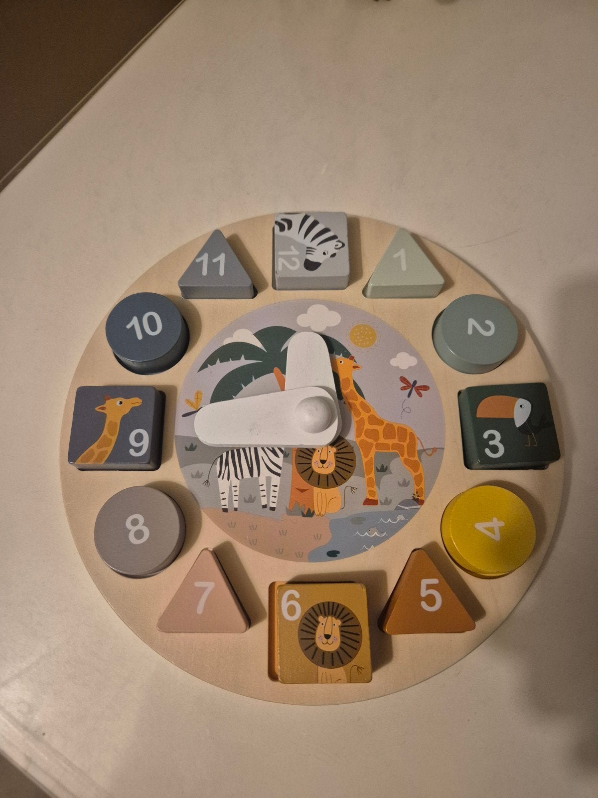 Houten klok, Ophalen of Verzenden, Zo goed als nieuw