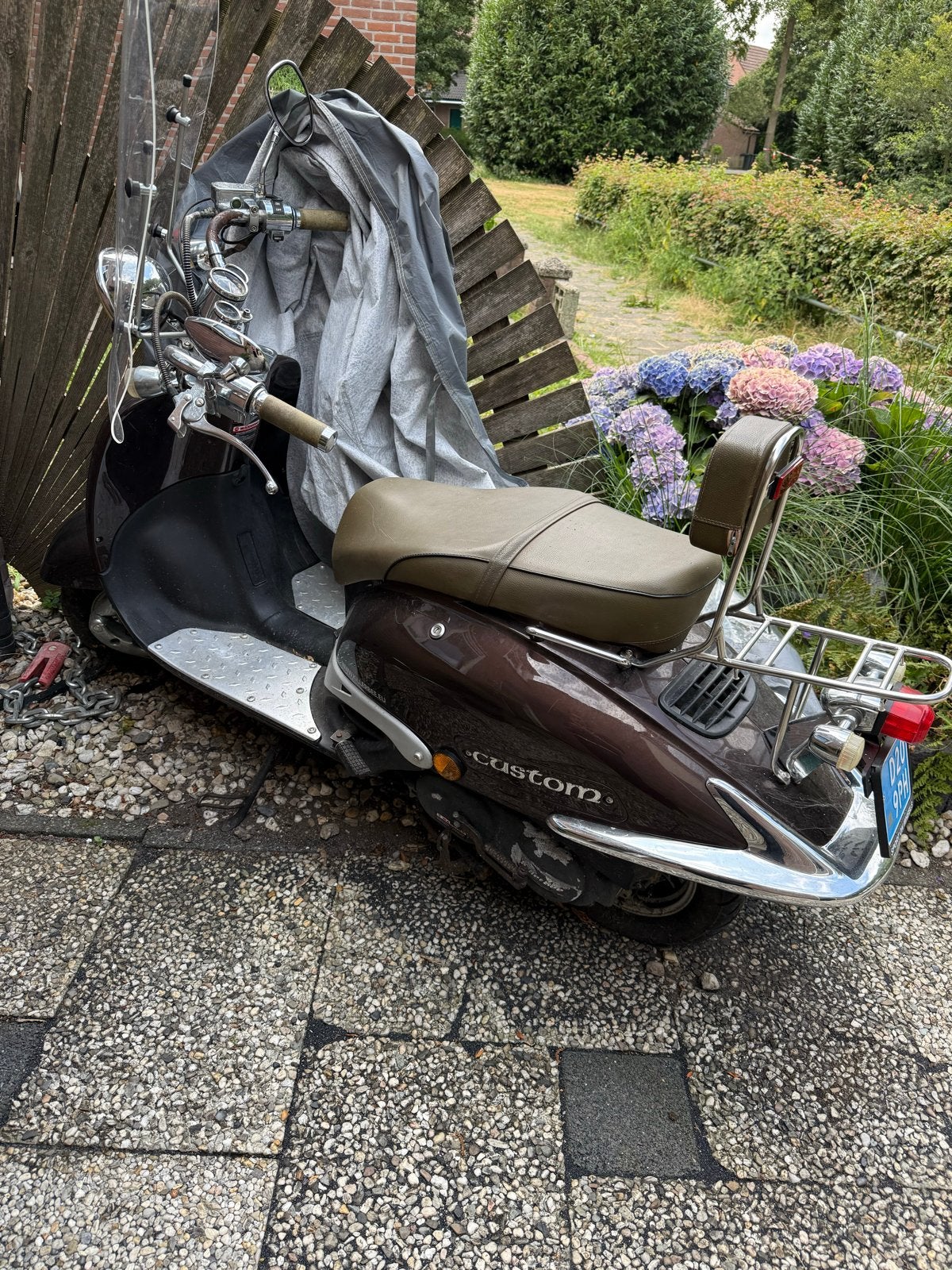 Killerbee Custom Snorfiets 2010 - Bruin - 4.539km, Ophalen, Gebruikt, Overige merken