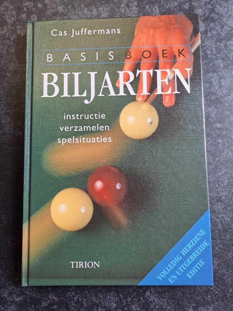 BILJARTEN. BASISBOEK. CAS JUFFERMANS, Gelezen, Cas Juffermans, Ophalen of Verzenden, Denksport