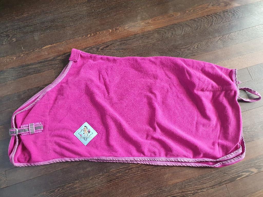 Fleecedeken Premiere XS mini-pony (roze), Dieren en Toebehoren, Gebruikt, Shetlander/Mini, Zweetdeken, Roze