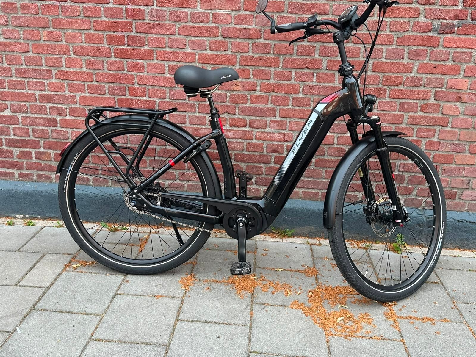 Elektrische fiets Bosch middenmotor, Fietsen en Brommers, Elektrische fietsen, 47 tot 51 cm, Ophalen of Verzenden, Zo goed als nieuw