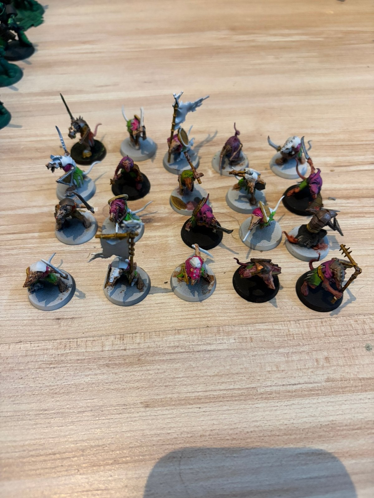 Warhammer age of sigmar skaven clanrats #2, Hobby en Vrije tijd, Figuurtje(s), Warhammer, Ophalen of Verzenden, Zo goed als nieuw
