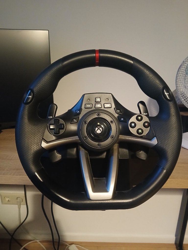 Racestuur pendalen, Spelcomputers en Games, Spelcomputers | Xbox | Accessoires, Ophalen of Verzenden, Gebruikt, Stuurtje of Sportattribuut