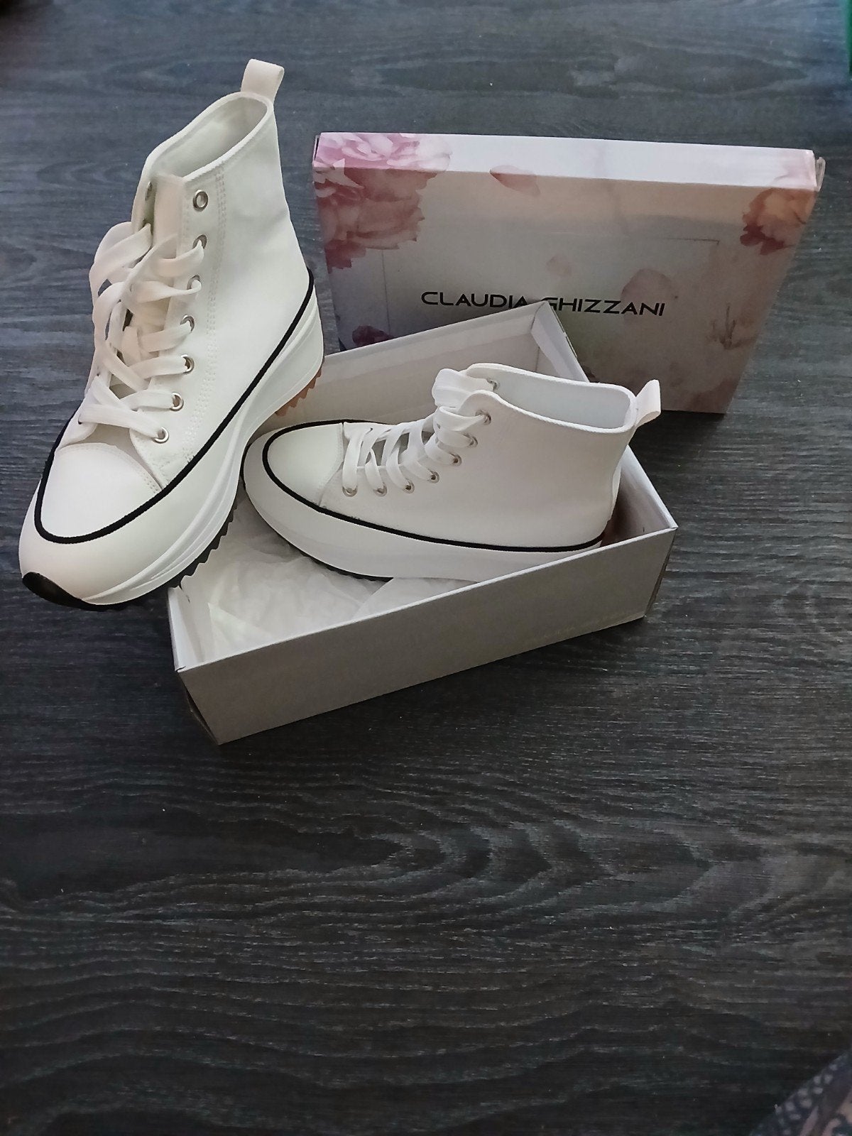 Nieuwe dames schoenen maat 39., Claudia ghizzani, Wit, Nieuw, Ophalen of Verzenden