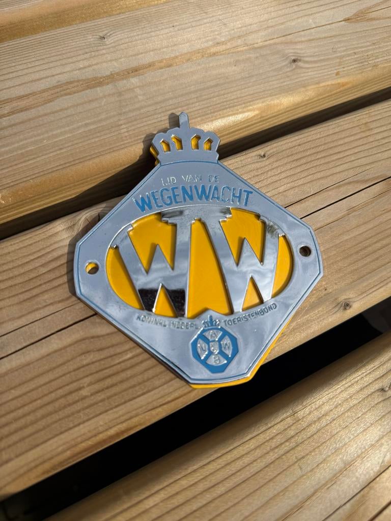 Wegenwacht embleem, Auto diversen, Auto-accessoires, Ophalen of Verzenden, Gebruikt