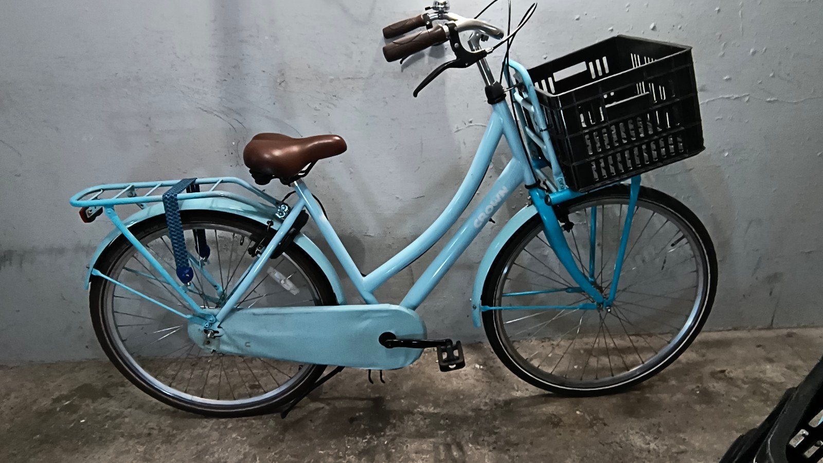 omafiets damesfiets meidenfiets transportfiets 28inch, 53 tot 56 cm, Ophalen, Crown