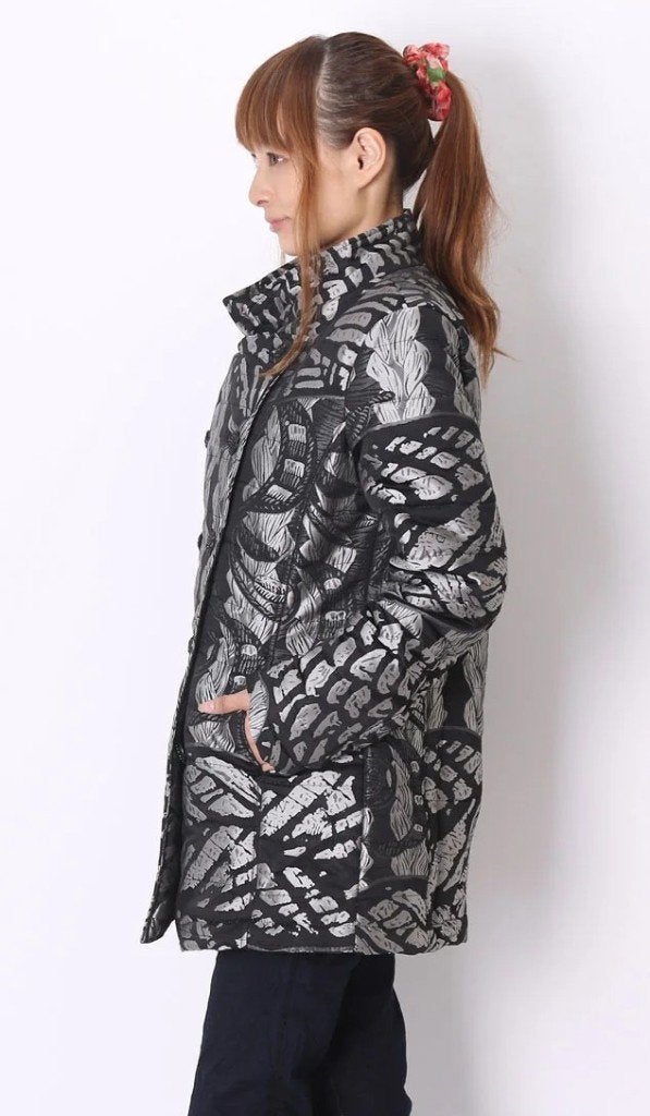 winterjas Desigual, Maat 38/40 (M), Verzenden, Zwart, Zo goed als nieuw