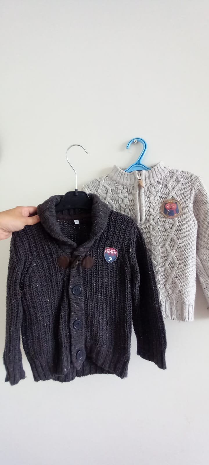 2x Truien maat 92 - Baby Club en onbekend merk, Kinderen en Baby's, Kinderkleding | Maat 92, Gebruikt, Trui of Vest, Ophalen of Verzenden