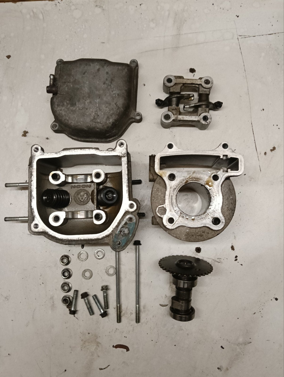 Complete 50cc cilinder GY6 (set of los), Ophalen of Verzenden, Gebruikt, Cilinder