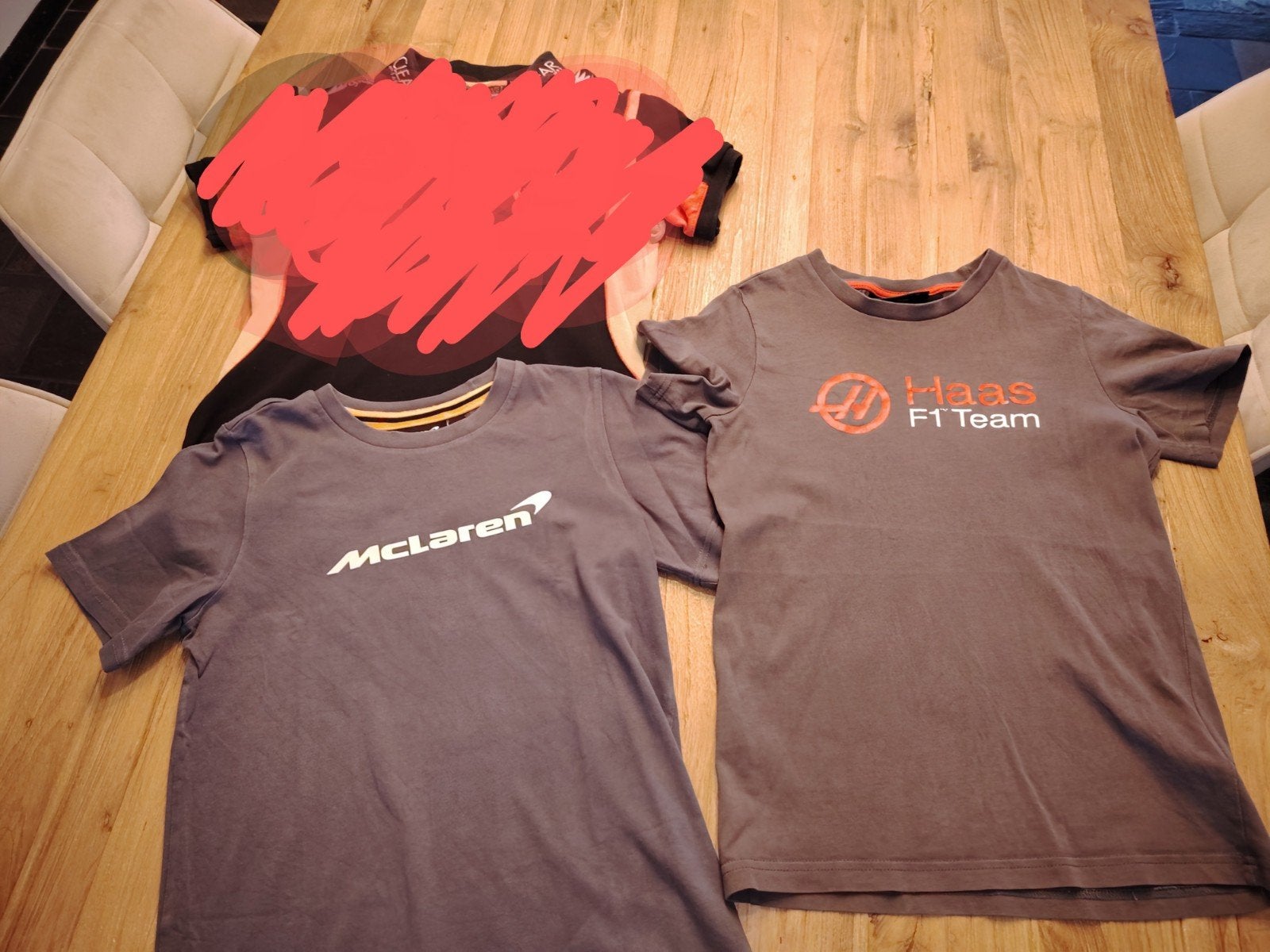 McLaren en Haas team shirtjes, Ophalen of Verzenden, Zo goed als nieuw, Shirt of Longsleeve