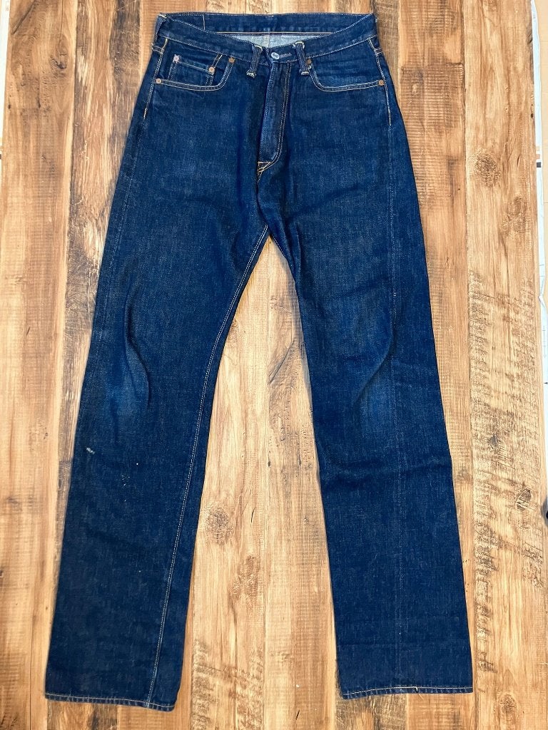 DENIME ZXX-type Orizzonti W31 x L35 Osaka 5 Selvedge jeans, Blauw, DENIME, W32 (confectie 46) of kleiner, Ophalen of Verzenden