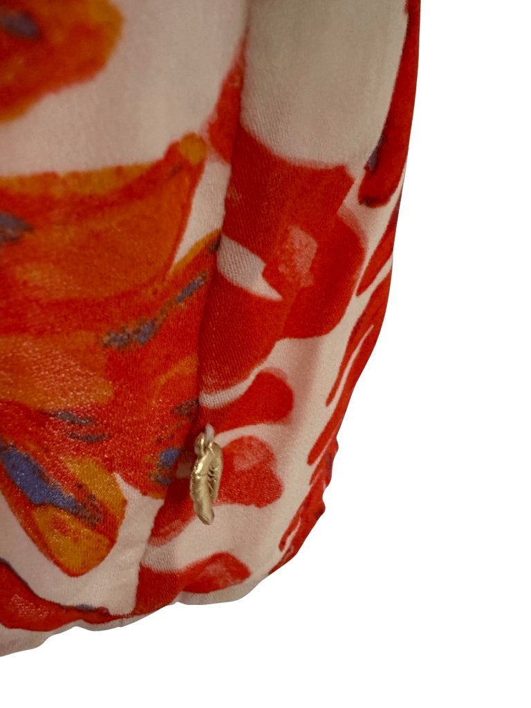 Fabienne Chapot jurk S, Ophalen of Verzenden, Zo goed als nieuw, Rood, Onder de knie