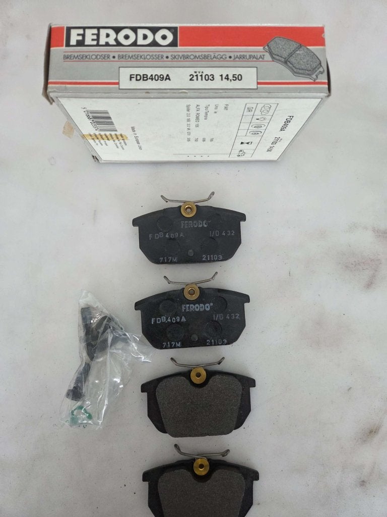 Set Remblokken Alfa Romeo Fiat, Niet ingevuld, Alfa Romeo, Niet ingevuld, Ophalen of Verzenden
