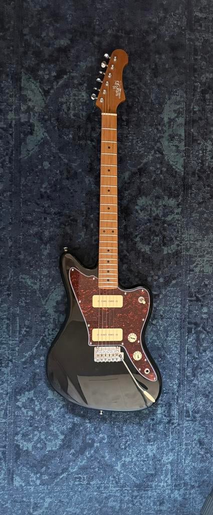 Jet JJ-300 P90 Jazzmaster type gitaar Laatste vaste prijs!, Muziek en Instrumenten, Ophalen, Zo goed als nieuw, Solid body, Overige merken