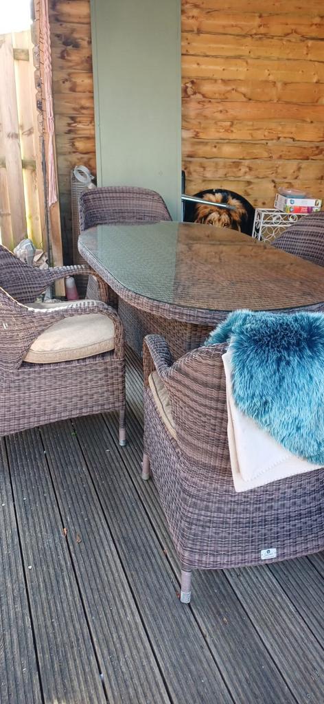 Tuinset/stel 4 seasons outdoor, Ophalen, Zo goed als nieuw