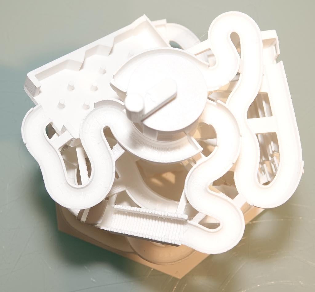 3D Geprinte miniatuur knikkerbaan GRATIS* verzenden, Overige thema's, Nieuw, Ophalen of Verzenden, Kunststof