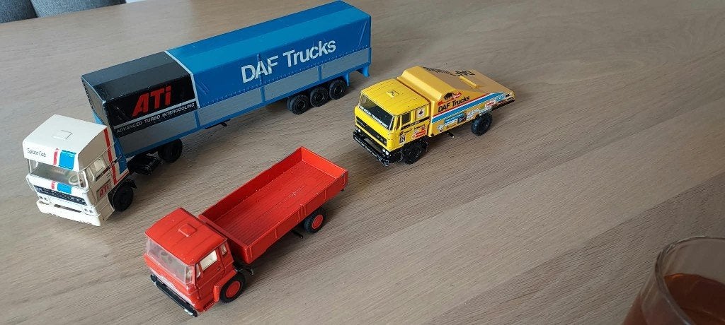 Miniatuur DAF vrachtwagens, Ophalen of Verzenden, Gebruikt, Bus of Vrachtwagen, Overige merken