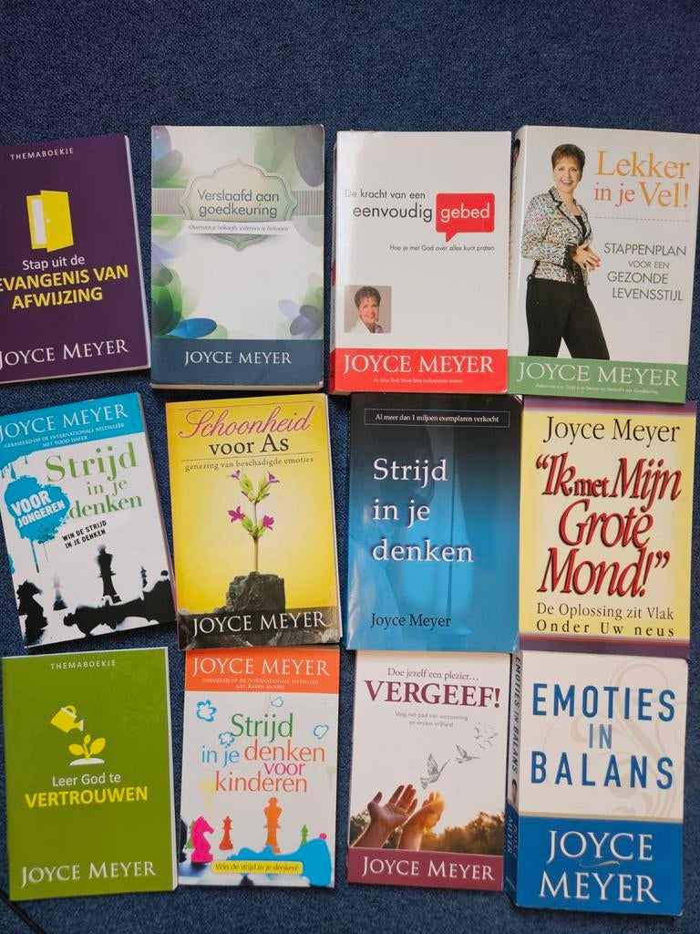 Joyce Meyer boeken, Boeken, Ophalen of Verzenden, Gelezen
