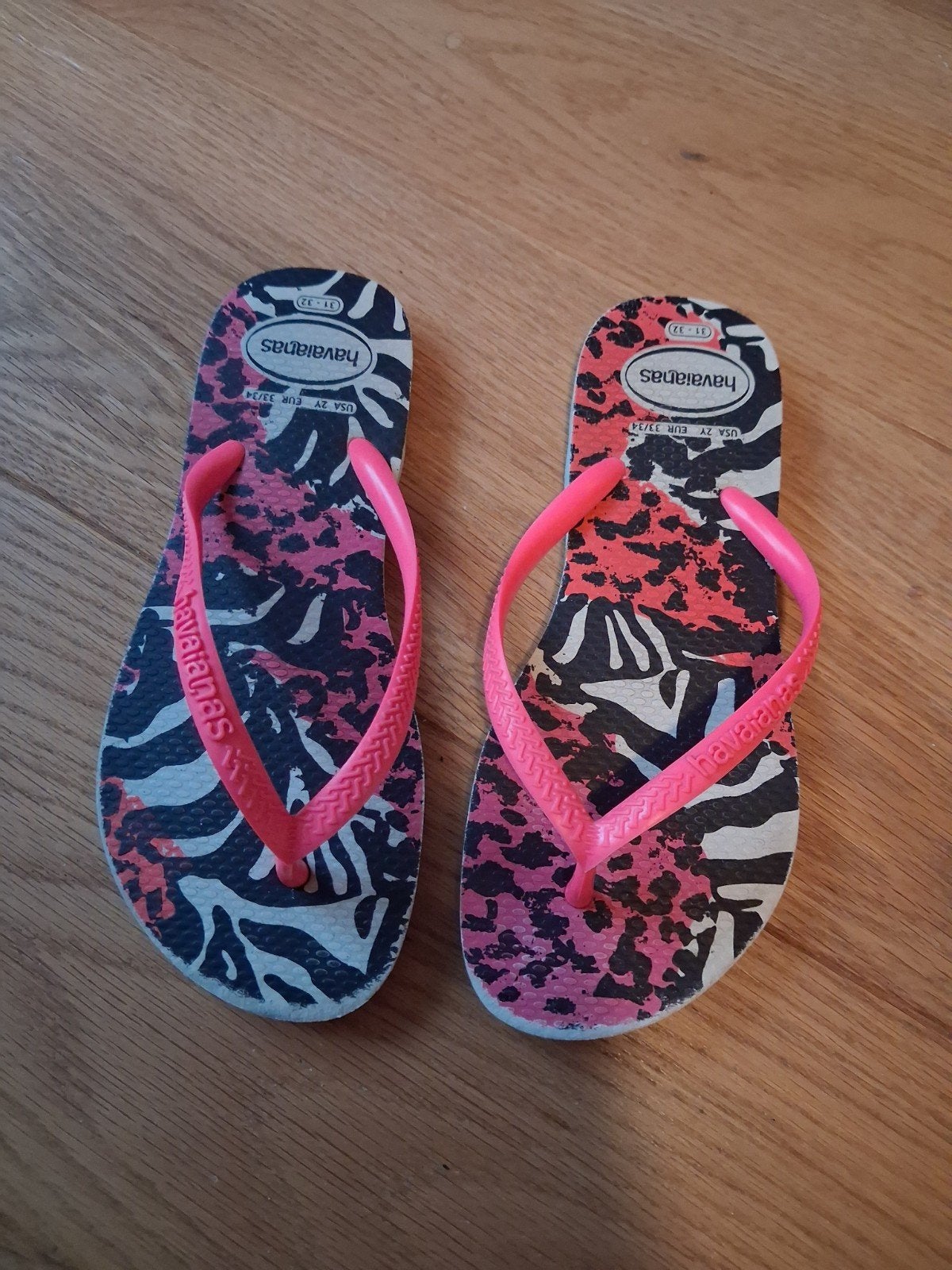 Slippers Havaianas maat 31-32, Gebruikt, Meisje, Overige typen, Ophalen of Verzenden