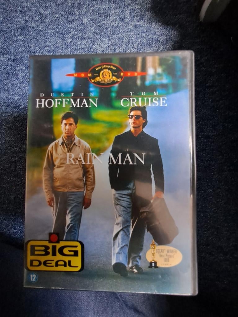Rain man (dvd), Alle leeftijden, Ophalen of Verzenden, 1980 tot heden, Zo goed als nieuw