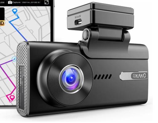 Nano M93 Pro met voor en achter cam, Ophalen of Verzenden, Zo goed als nieuw