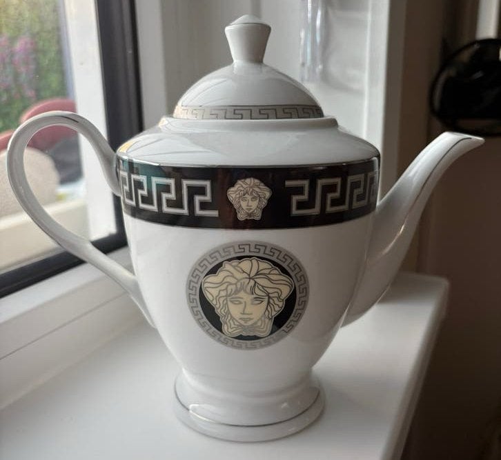 Versace DaVinci Collection Medusa koffiepot / theepot, Ophalen of Verzenden