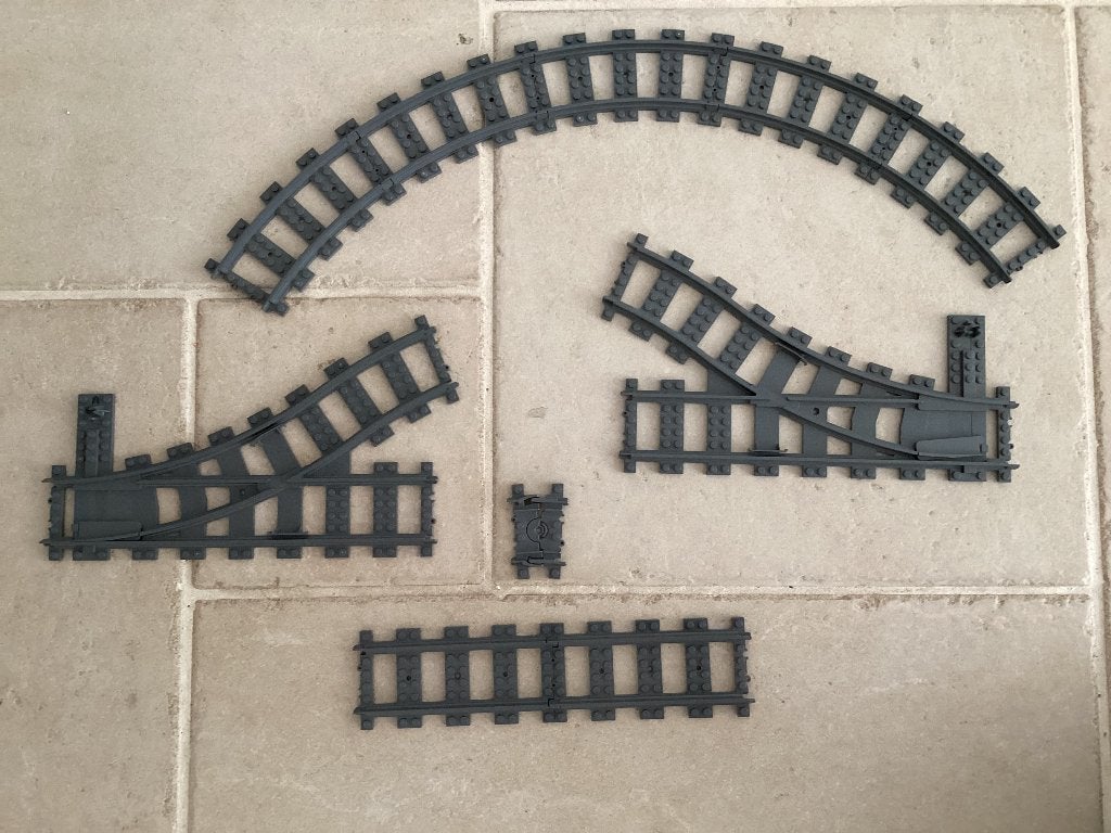 Lego City treinrails., Verzenden, Zo goed als nieuw, Lego, City