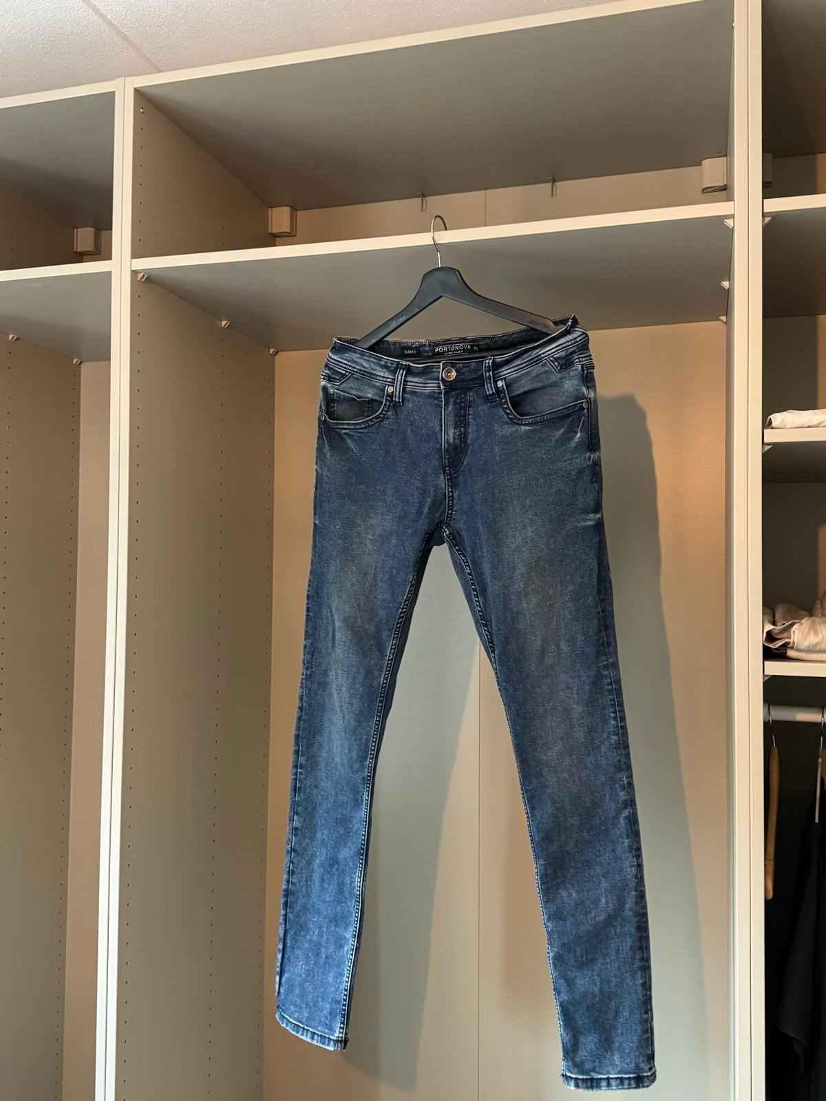 Portonova Slim Fit Heren jeans Maat 32, Ophalen of Verzenden, Gedragen, Blauw, W32 (confectie 46) of kleiner