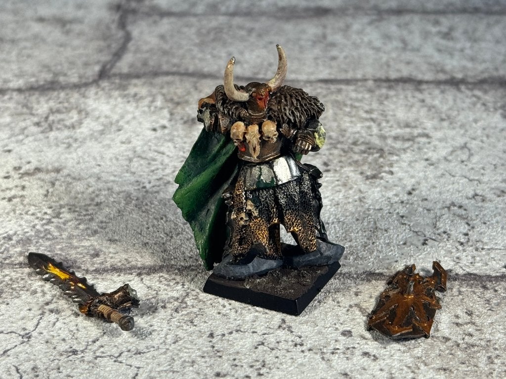 1x Metal Archaon on Foot OOP Warhammer Fantasy, Ophalen of Verzenden, Gebruikt, Warhammer, Figuurtje(s)