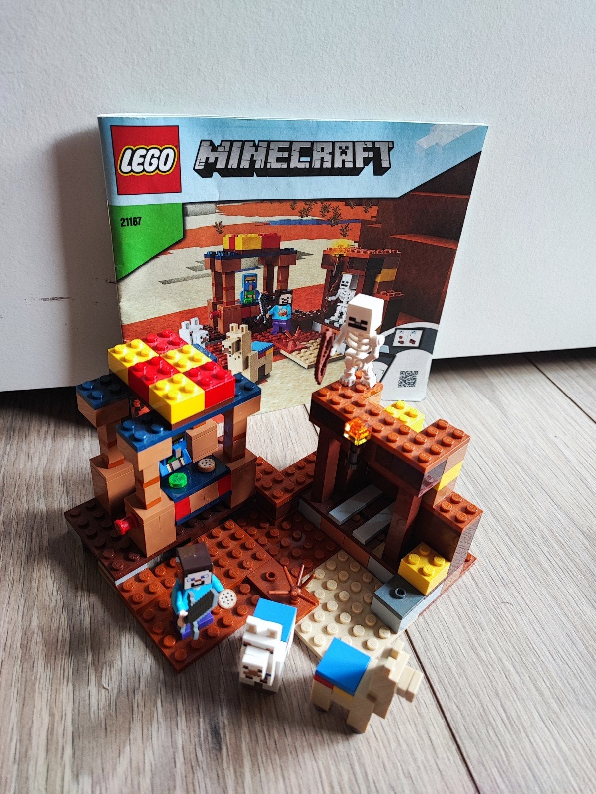 Lego set Minecraft 21167 the trading post, Ophalen of Verzenden