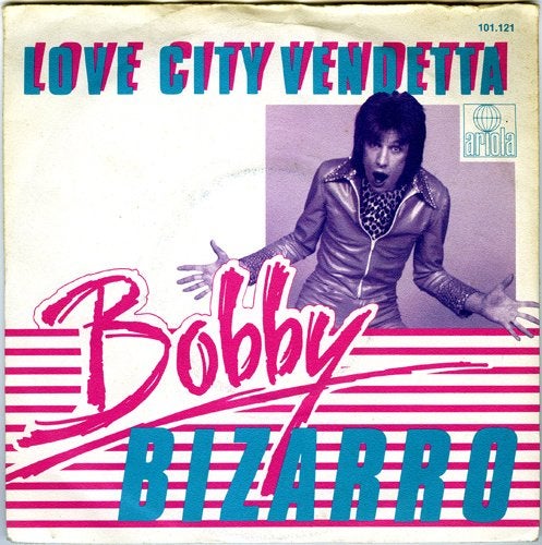 Love city vendetta - Bobby Bizarro, 7 inch, Ophalen of Verzenden, Zo goed als nieuw, Pop