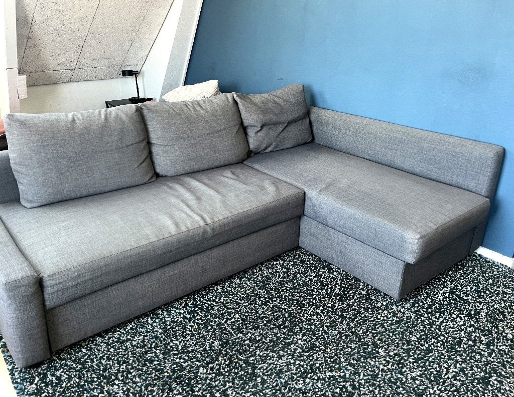 IKEA Friheten hoekslaapbank –  incl. opbergruimte, Ophalen, Tweepersoons, 140 cm, Zo goed als nieuw