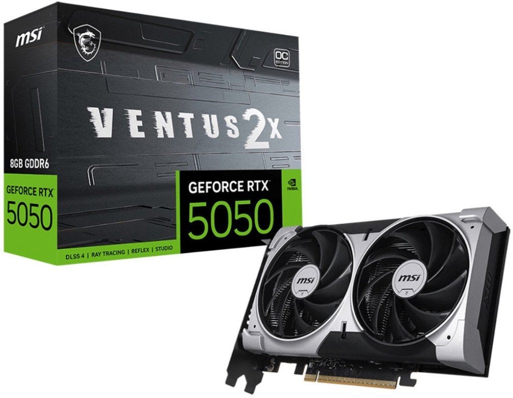 NIEUW // MSI GeForce RTX 5050 8G VENTUS 2X OC, Computers en Software, Ophalen, GDDR6, Nieuw, PCI-Express 5
